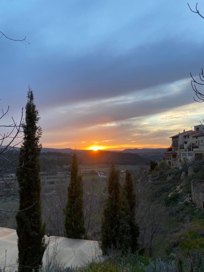 Precioso Loft Rural Con Estufa De Lena Panoramica Apartment Torre del Compte ภายนอก รูปภาพ